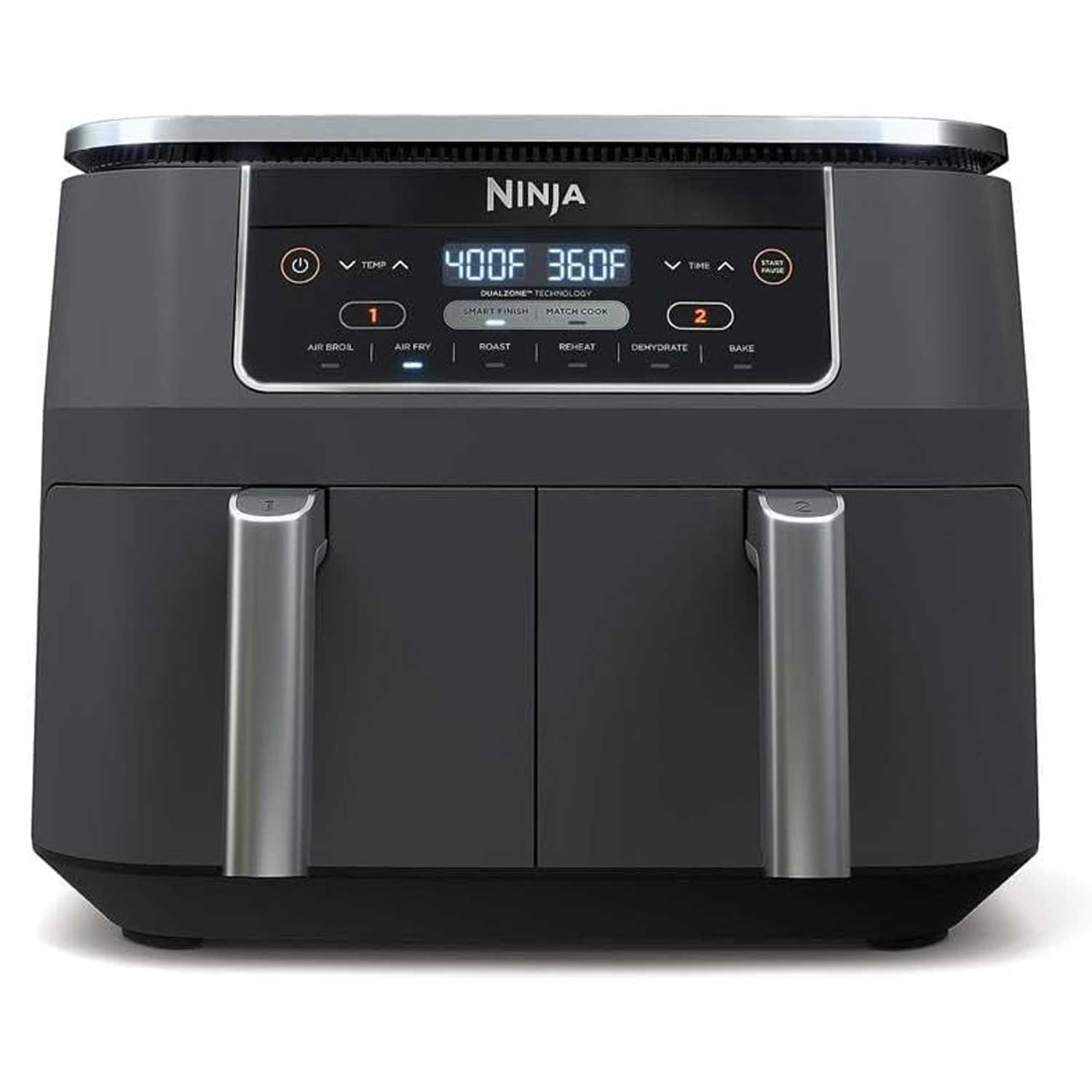 Ninja Foodi 6-in-1 8-quart 2-basket Air Fryer with DualZone Technology - 2 Independent Frying Baskets