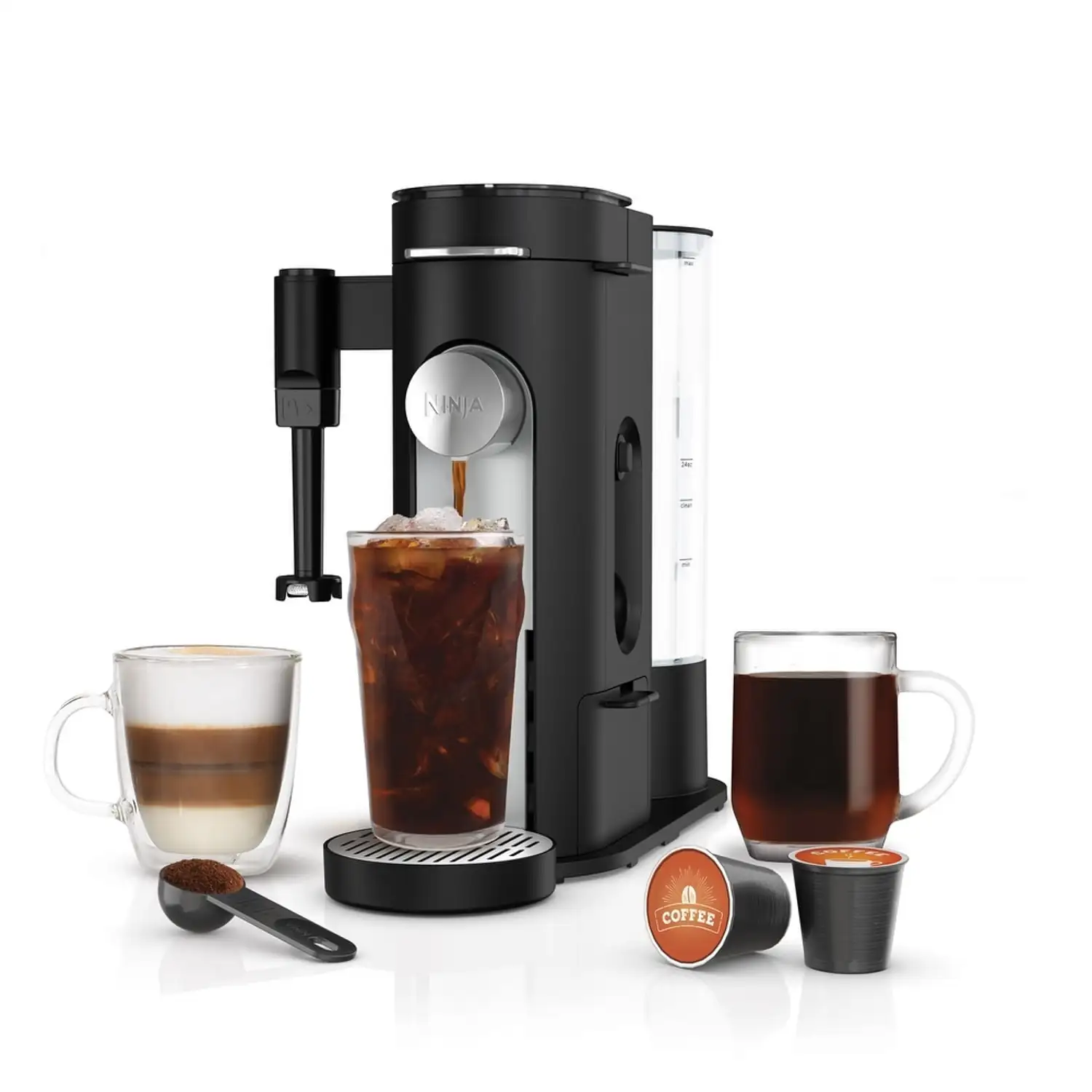 Ninja  Pods & Grounds Specialty Single-Serve Coffee Maker K-Cup Pod Compatible