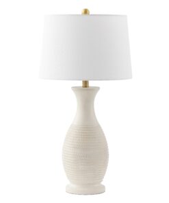 SAFAVIEH Lighting Bentlee Grey 30-inch LED Table Lamp (Set of 2) - 15"W x 15"D x 30"H