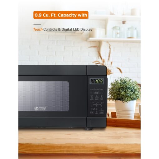 Commercial Chef CHM990B Microwave Oven - Black - Image 7